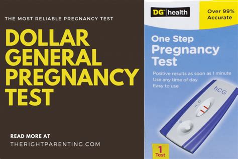 Am I Pregnant Find Out With One Step Pregnancy Test Dollar General