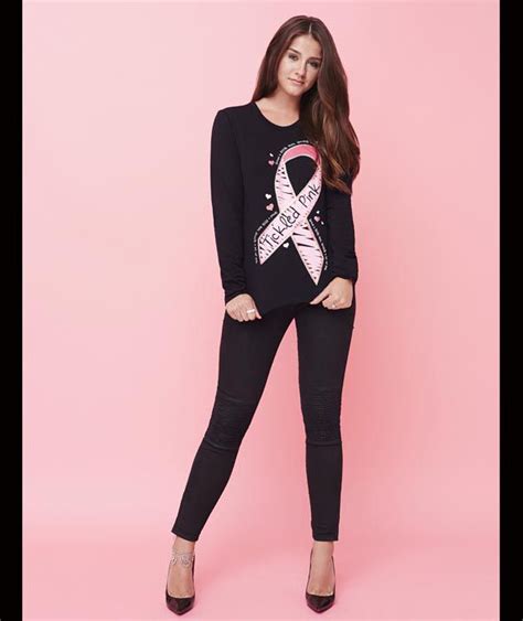 Brooke Vincent Supports Asdas Tickled Pink Campaign Raising Awareness