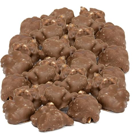 Brachs Milk Chocolate Covered Peanut Clusters 2 Lb Unwrapped