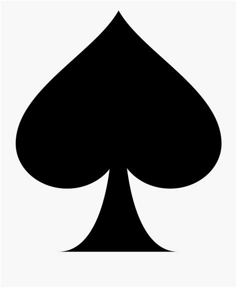 Ace Of Spades Card Ace Of Spades Playing Card Illustration Sueca