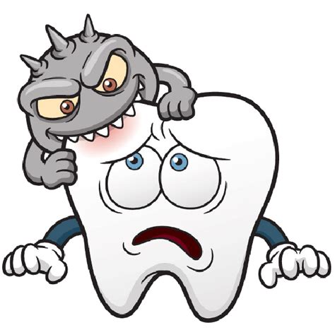 Sad Tooth Cartoon Clipart Best