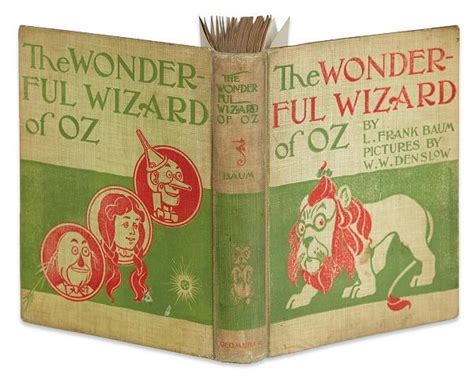 The Wonderful Wizard Of Oz By Baum L Frank Near Fine Hardcover 1900