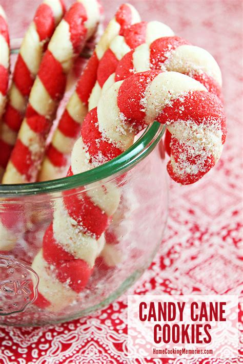Christmas Candy Cane Cookies Recipe Home Cooking Memories