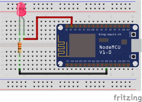 Esp8266 Nodemcu Blinking A Led Geekering