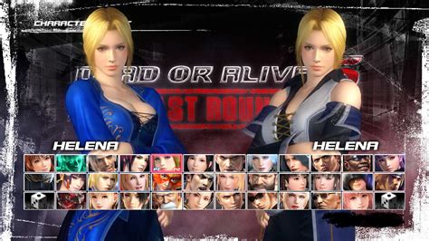 Dead Or Alive 5 Last Round Core Fighters Character Helena On Steam
