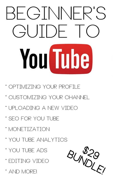 Youtube Beginners Guide Start Youtube Channel Youtube Channel Ideas