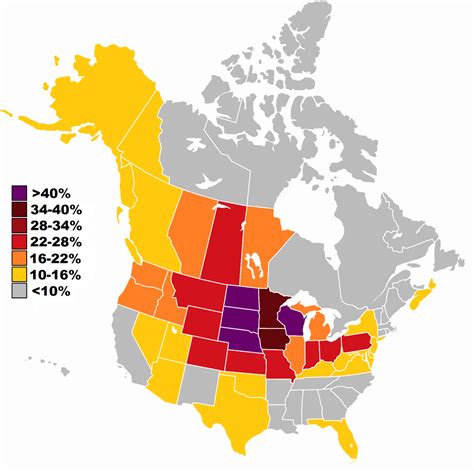 German Ancestry In The United States 2000 Census And Canada 2016