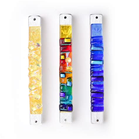 Fused Glass Mezuzah Southern Highland Craft Guild