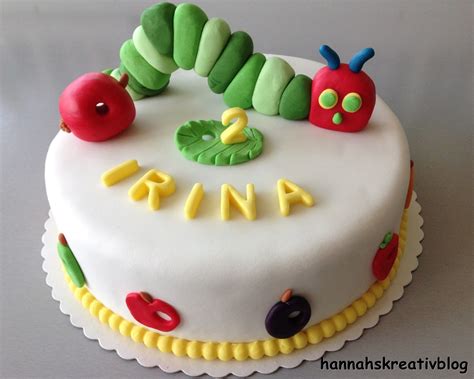 Generationen von kindern sind mit der kleinen raupe aufgewachsen, wir. Hannahs Kreativblog: Raupe Nimmersatt Torte