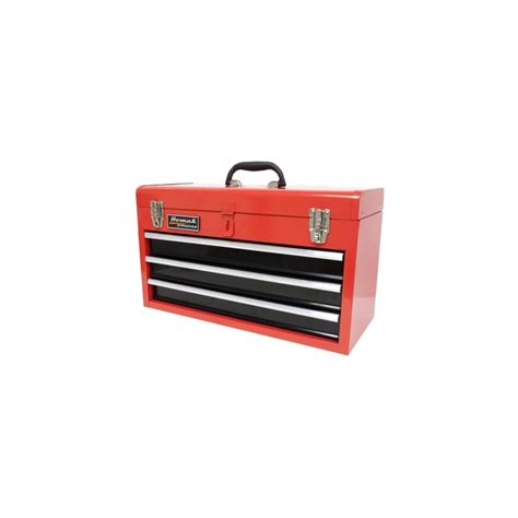 Buy Homak 3 Drawer Ball Bearing Toolbox Chest Red 20 Inches Online At