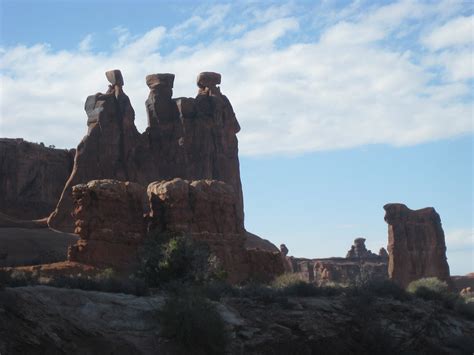 The 3 Sisters Arches National Park Lisa Barnes Flickr