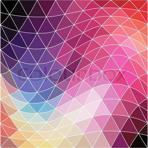 Vector Background Geometric Abstract Stock Vector