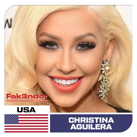 Christina Aguilera Fakes Fakes De Famosas Por Fak Nder