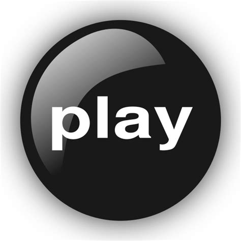 Play Button Text Clip Art At Vector Clip Art Online