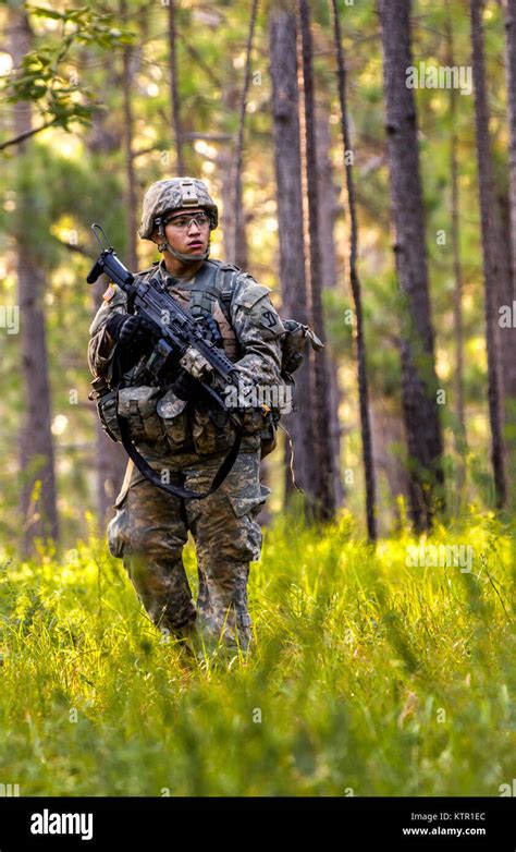 A Massachusetts Army National Guard Soldier From C Co 1st Battalion