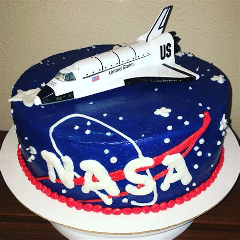 Nasa Space Shuttle Birthday Cake Space Birthday Party