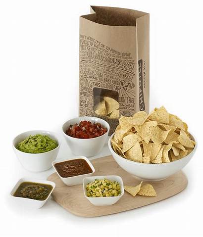Chipotle Catering Chips Salsa Menu Prices Bag