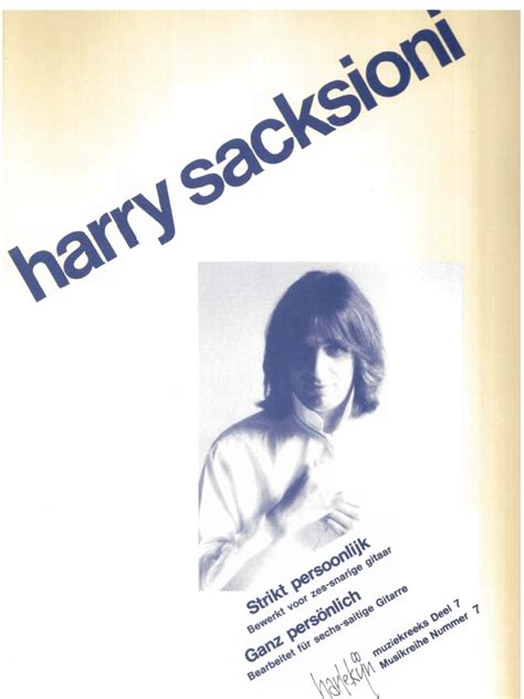 Huge selection of 500,000 tabs. Harry Sacksioni - Strikt Persoonlijk