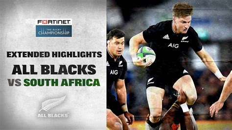 Extended Highlights All Blacks V South Africa Second Test Gold Coast