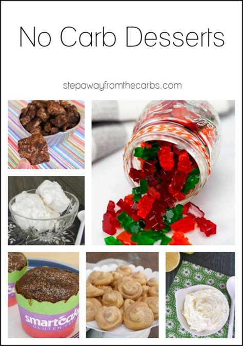 Here are 25+ ways to eat low carb desserts without ruining your keto diet. No Carb Desserts - Step Away From The Carbs - all sugar free | Low carb recipes dessert, Diet ...