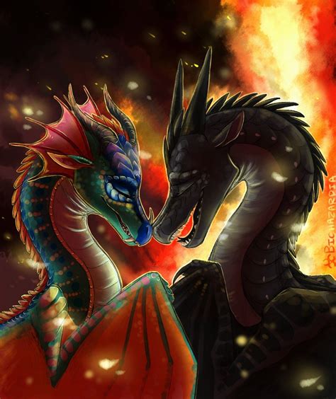 See more ideas about wings of fire, wings of fire dragons, wings. Glory and Deathbringer WoF // GORGEOUS (from Wings of Fire ...