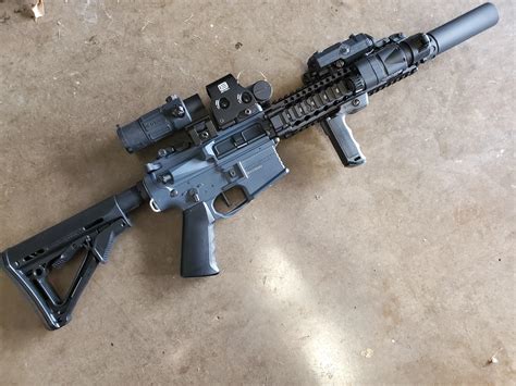Decided To Do A Mk18 Awhile Back With A Krytac Rairsoft