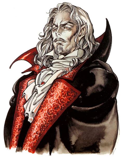 Count Dracula Portrait From Castlevania Symphony Of The Night Portrait