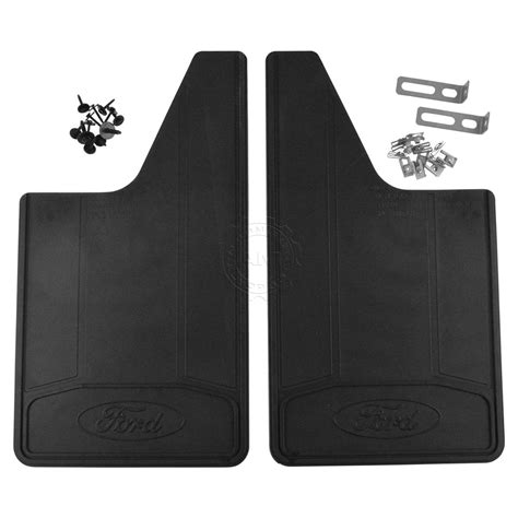 Oem Heavy Duty Rubber Mud Flaps Splash Guard Front Lh Rh Pair For Ford