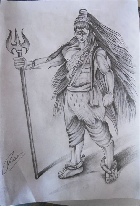 Lord Shiva Sketch At Explore Collection Of Lord