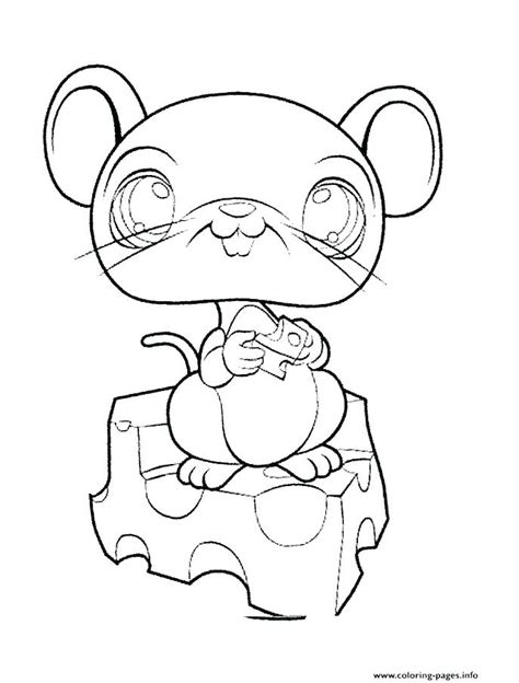 Lps Coloring Pages Fox At Getdrawings Free Download