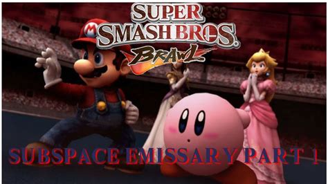 Super Smash Bros Brawl Subspace Emissary Part 1 No Commentary