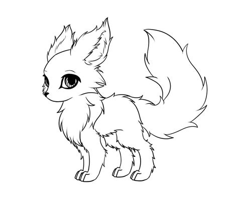 Chibi Fox Wip By Maneblue On Deviantart