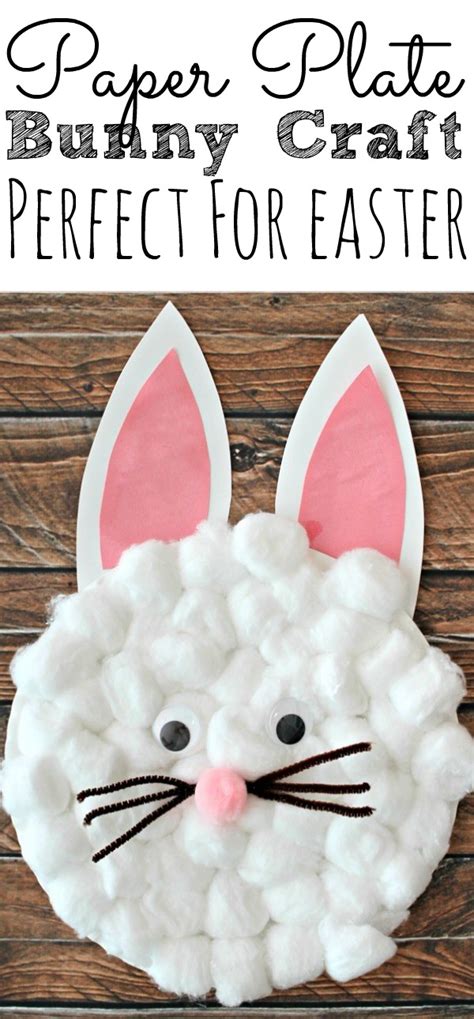 Easy Paper Plate Bunny Craft For Kids Simply Today Life