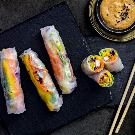 Roll it like a pro! Sommerrollen | Rezept (mit Bildern) | Sommerrollen ...