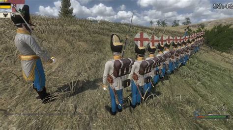 Mount And Blade Warband Napoleonic Wars Line Battle 6 Youtube