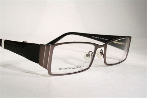 rectangular manly smart eyezwear men s metal and black eyeglasses frames glasses ebay ripvanw