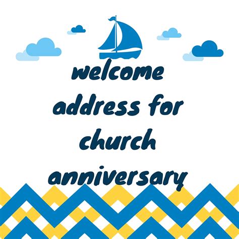 Church Welcome Address