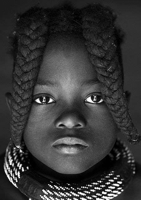 Young Himba Girl With Ethnic Hairstyle Epupa Namibia Artofit