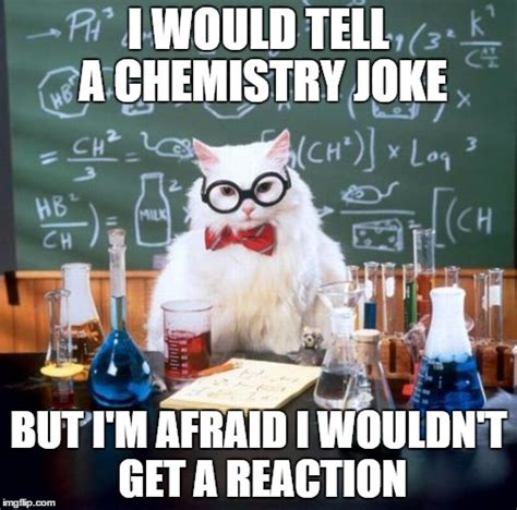 Chemistry Cat Meme Imgflip