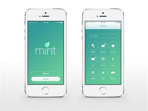 Effortlessly manage your money, budgets and bills with mint by intuit to start making your dream a reality. Mint App | Design | Pinterest
