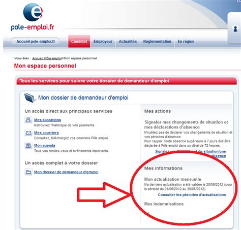 Pole Emploi Actualisation Semaine Pour Trouver Emploi En