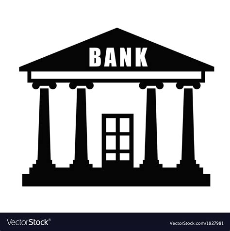 Bank Icon Vector 354675 Free Icons Library