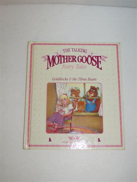 The Talking Mother Goose Fairy Tales Goldilocks And The Three