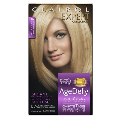 Amazon Com Clairol Age Defy Expert Collection Light Blonde