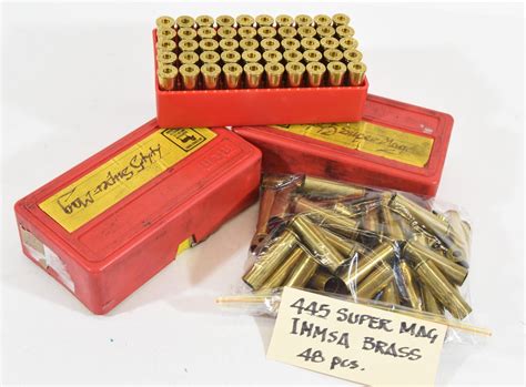 198 Cases Of 445 Super Mag Brass
