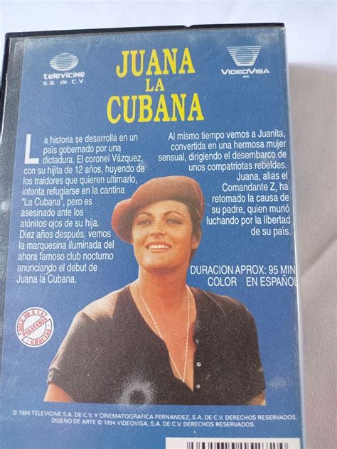 Vhs Rosa Gloria Chagoyan Juana La Cubana Irma Serrano 1994 Mercadolibre