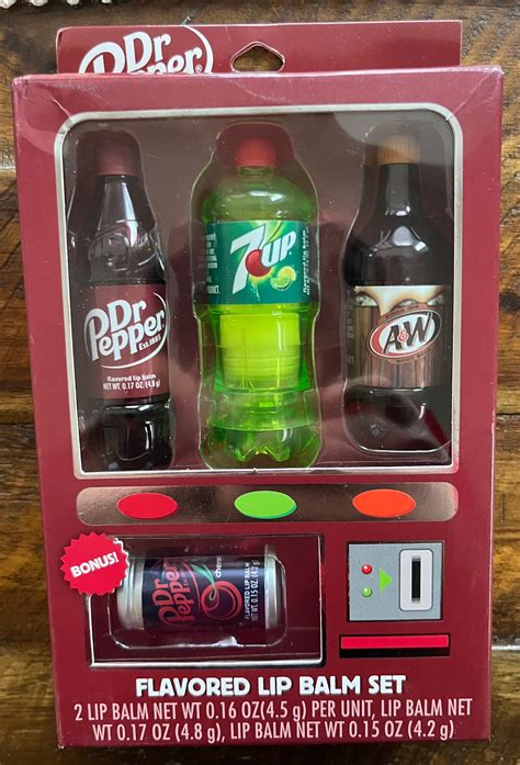 Dr Pepper 4pc Vending Machine Box Etsy