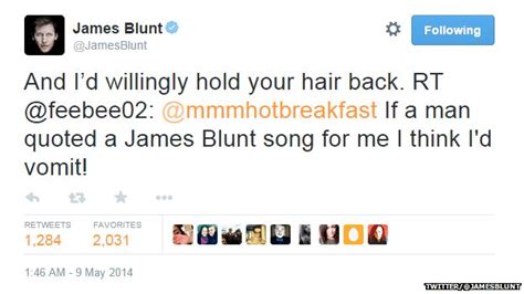 James Blunts Best Ever Non Sweary Twitter Comebacks Bbc News