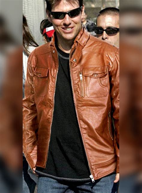 Tom Cruise Leather Jacket Leather Jeans Jackets