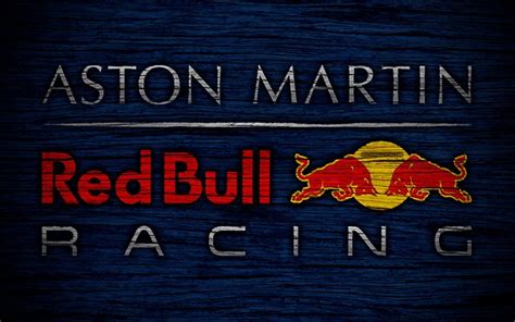 Generate a logo with placeit! Download wallpapers Aston Martin Red Bull Racing, 4k, logo ...